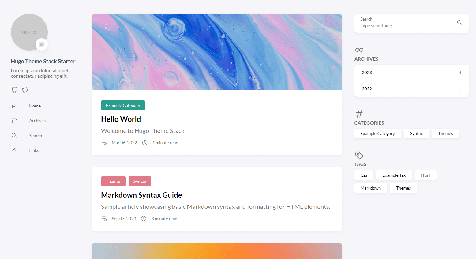 hugo-theme-stack